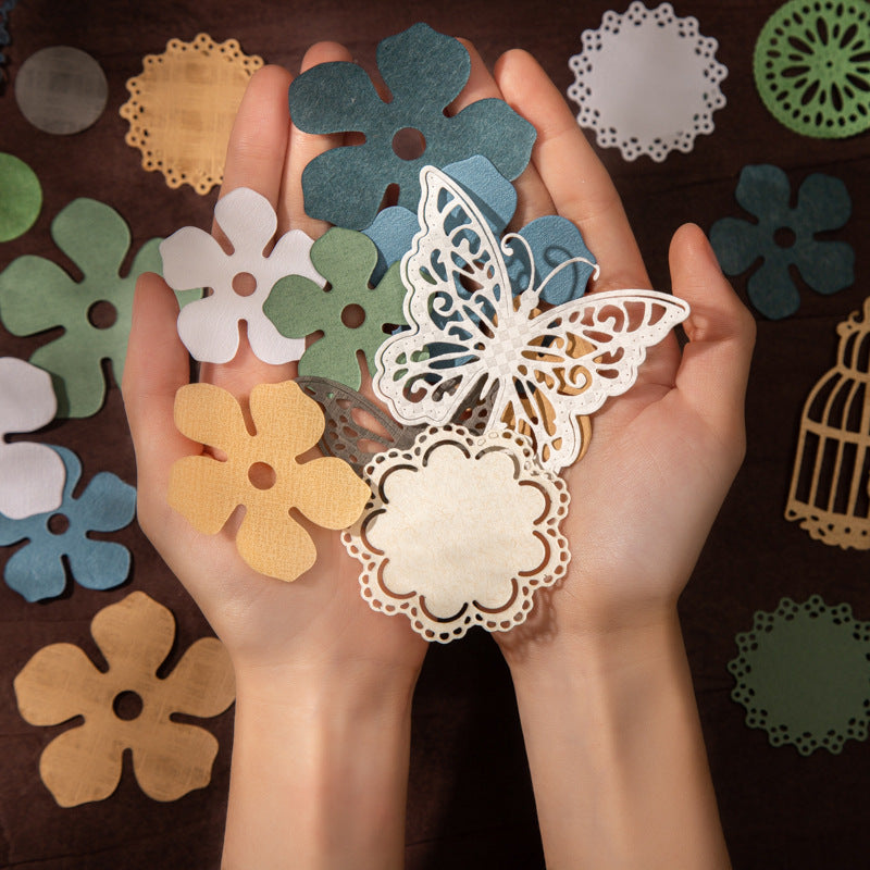 Lace Handmade Series, Background Decoration Material Bag, 4 Options - ViktaShop