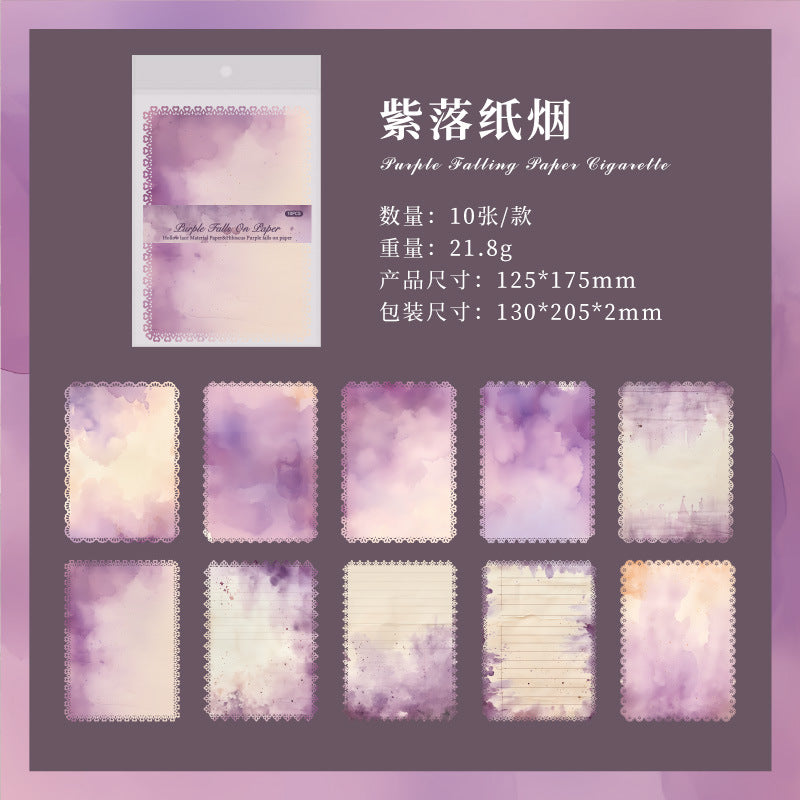 Fantasy Adventure Hollow Border Material Paper – Retro Style Letter Base Paper - ViktaShop