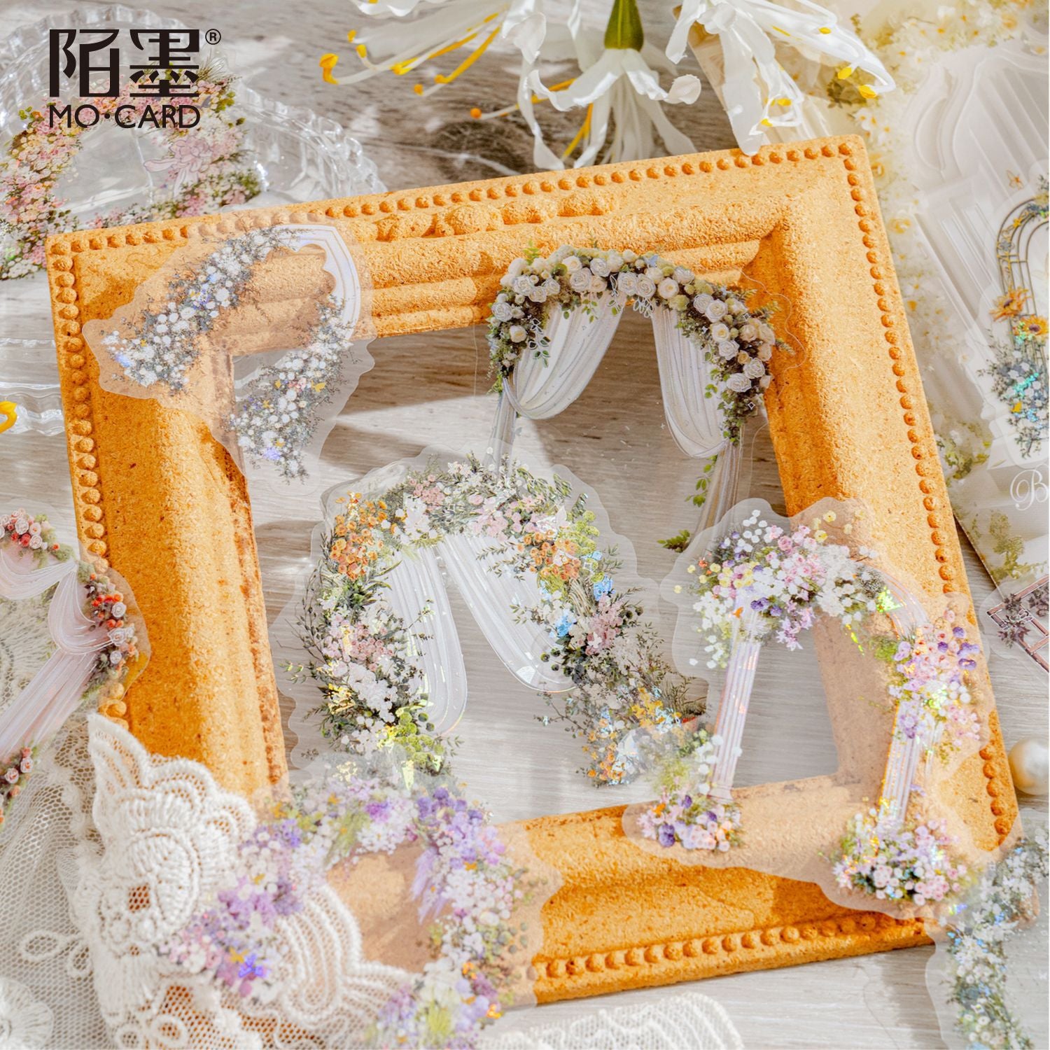 Ice Crystal PET Sticker Bag Unbounded Fairyland Series - ViktaShop