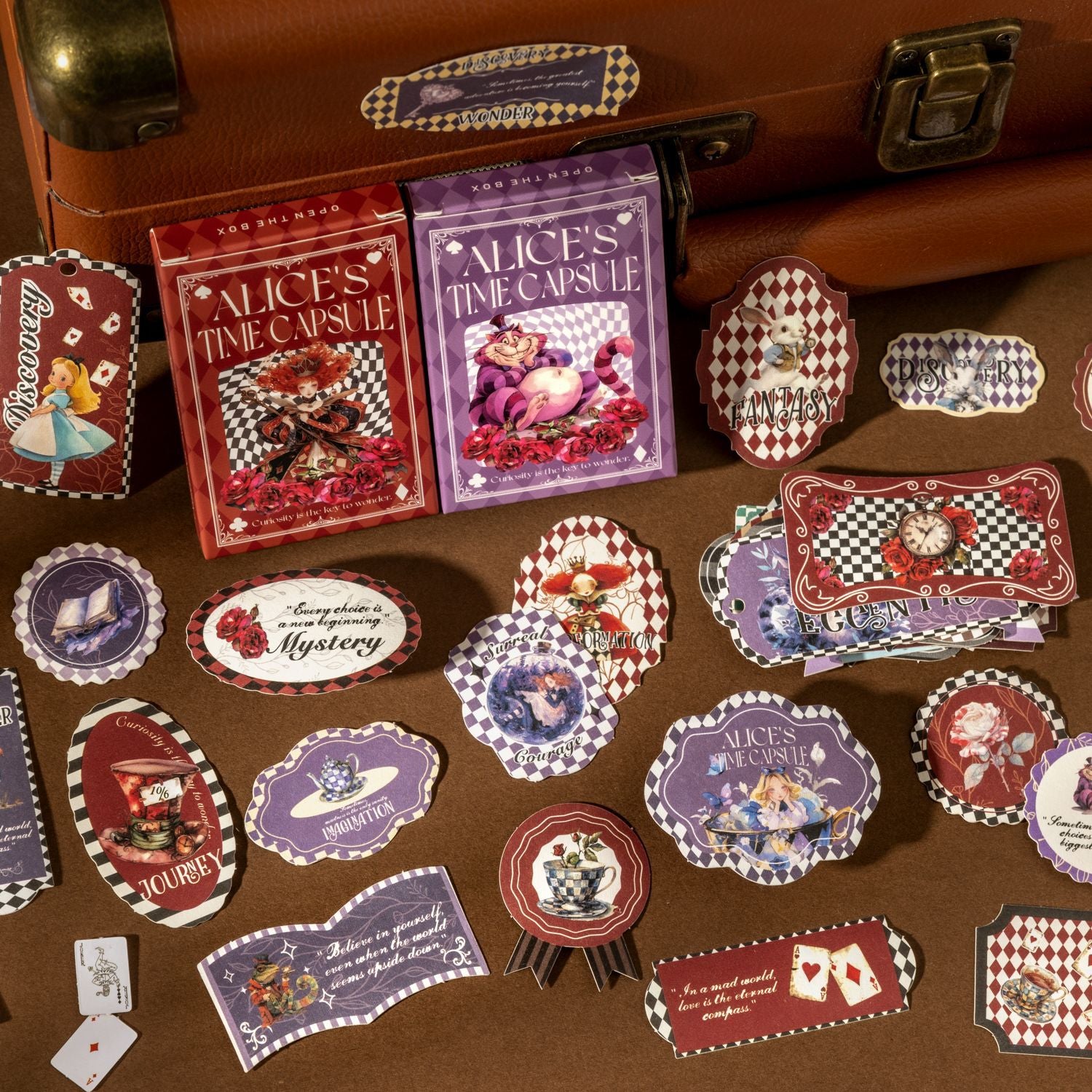 Time Box Series Boxed Stickers - 30 Pcs - ViktaShop