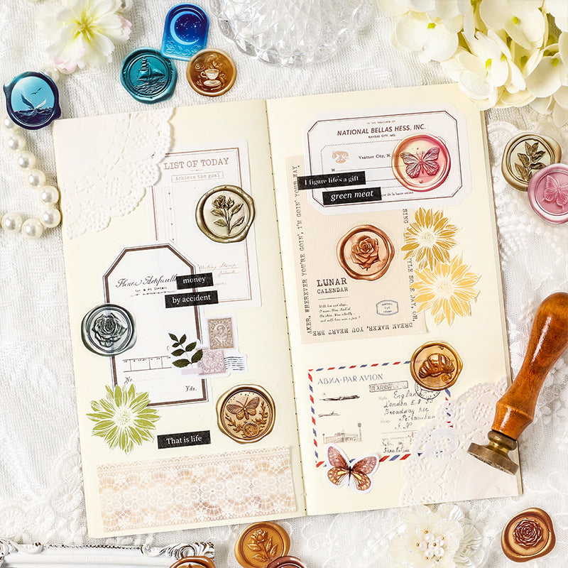 Time Fire Paint Series – PET Waterproof Stickers - ViktaShop