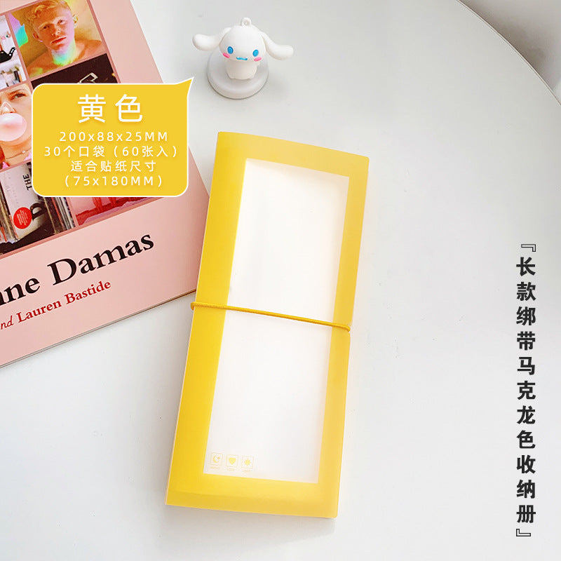 Macaron Series Korean Goo Card Stickers - Hand Account, 60 Pcs - ViktaShop