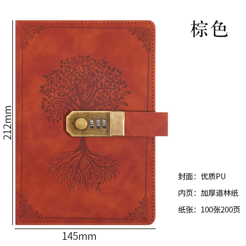 A5 Retro Notebook Gift Set – Business Office Journal - ViktaShop