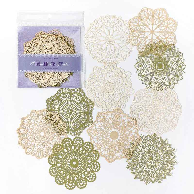 Vintage Material Paper – Retro Scrapbooking and Collage Paper Sheets