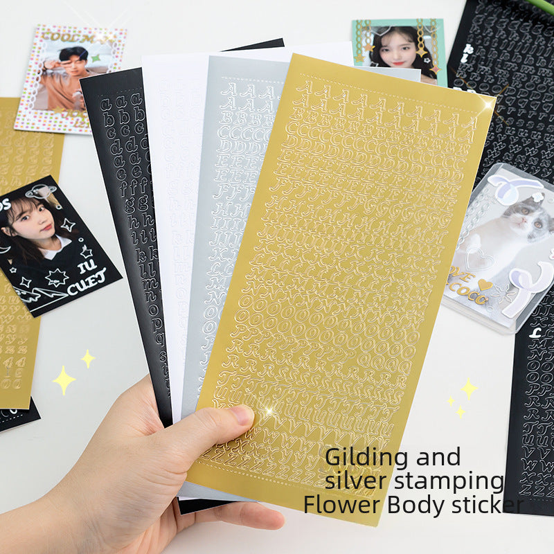 Buchstaben- & Zahlenaufkleber - Sternzeichen