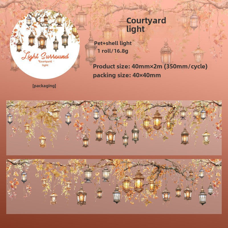 PET Tape – Lights Surrounding Series, 2m - ViktaShop