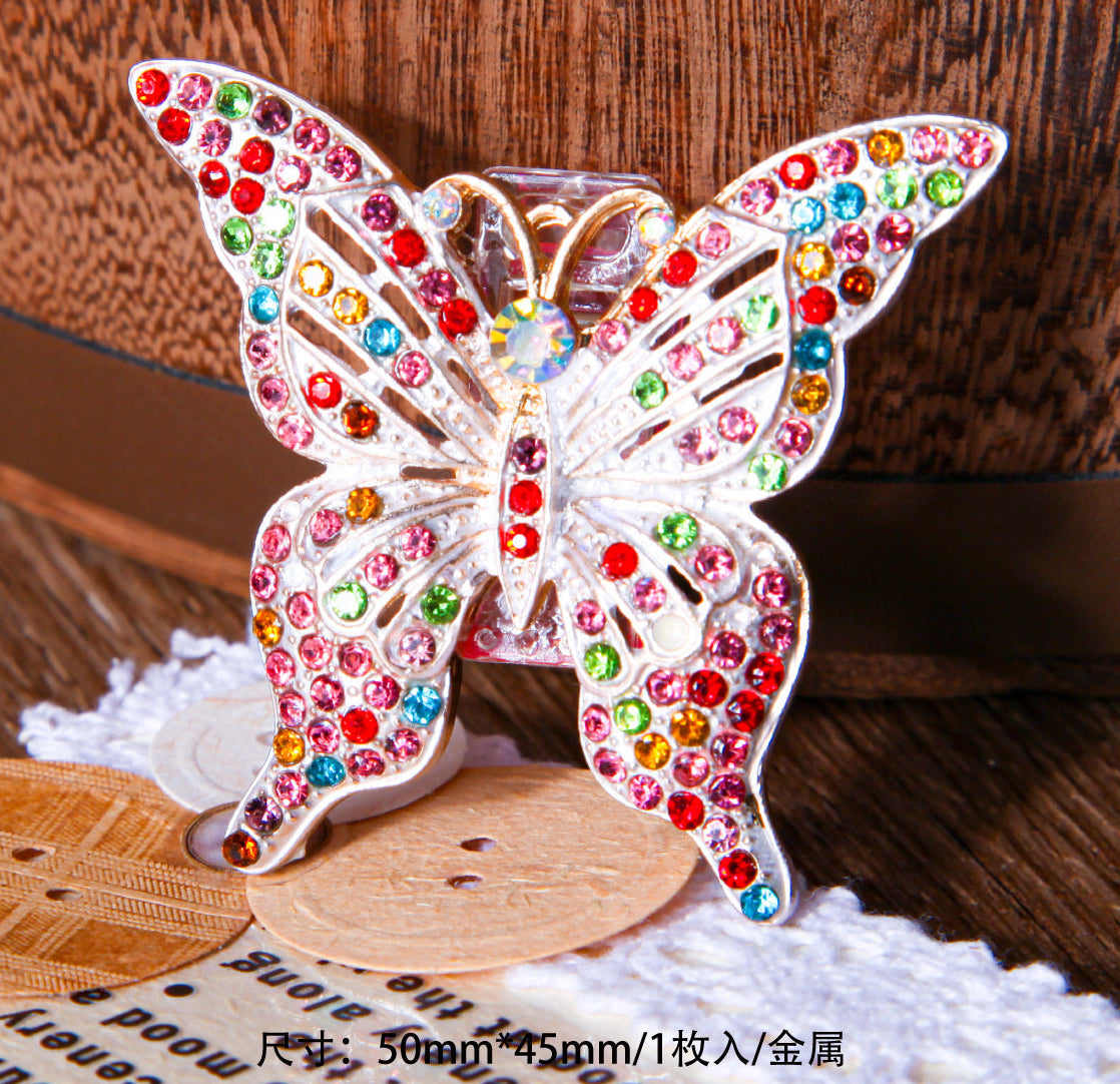 Retro Metal Butterfly Clip – Custom Journal Stationery Clip, 4 Options - ViktaShop