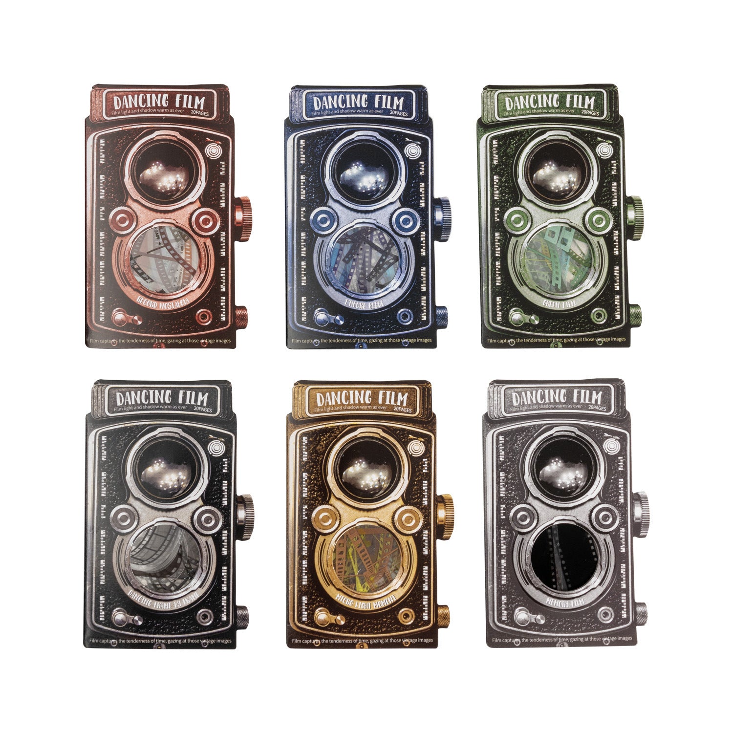 Dancing Film Strip Tape – Film Theme Decorative Sticker, 6 Options - ViktaShop