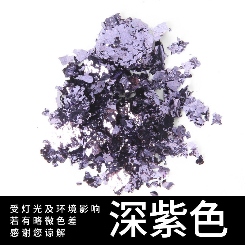 Broken Gold & Silver Foil – DIY Scrapbooking Copper Foil Decoration - ViktaShop