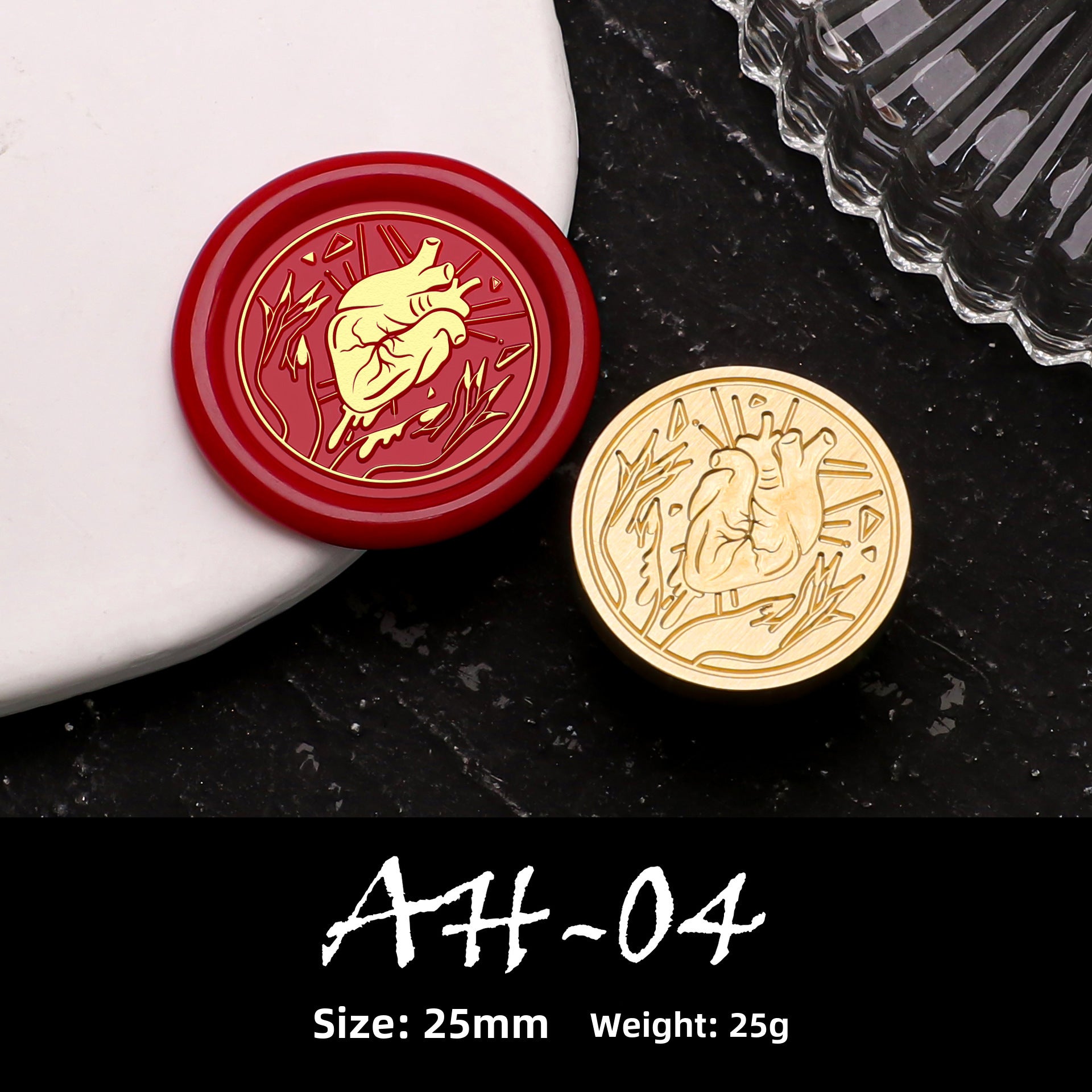 European Color Dark Series Fire Paint Wax Seal Collection - ViktaShop