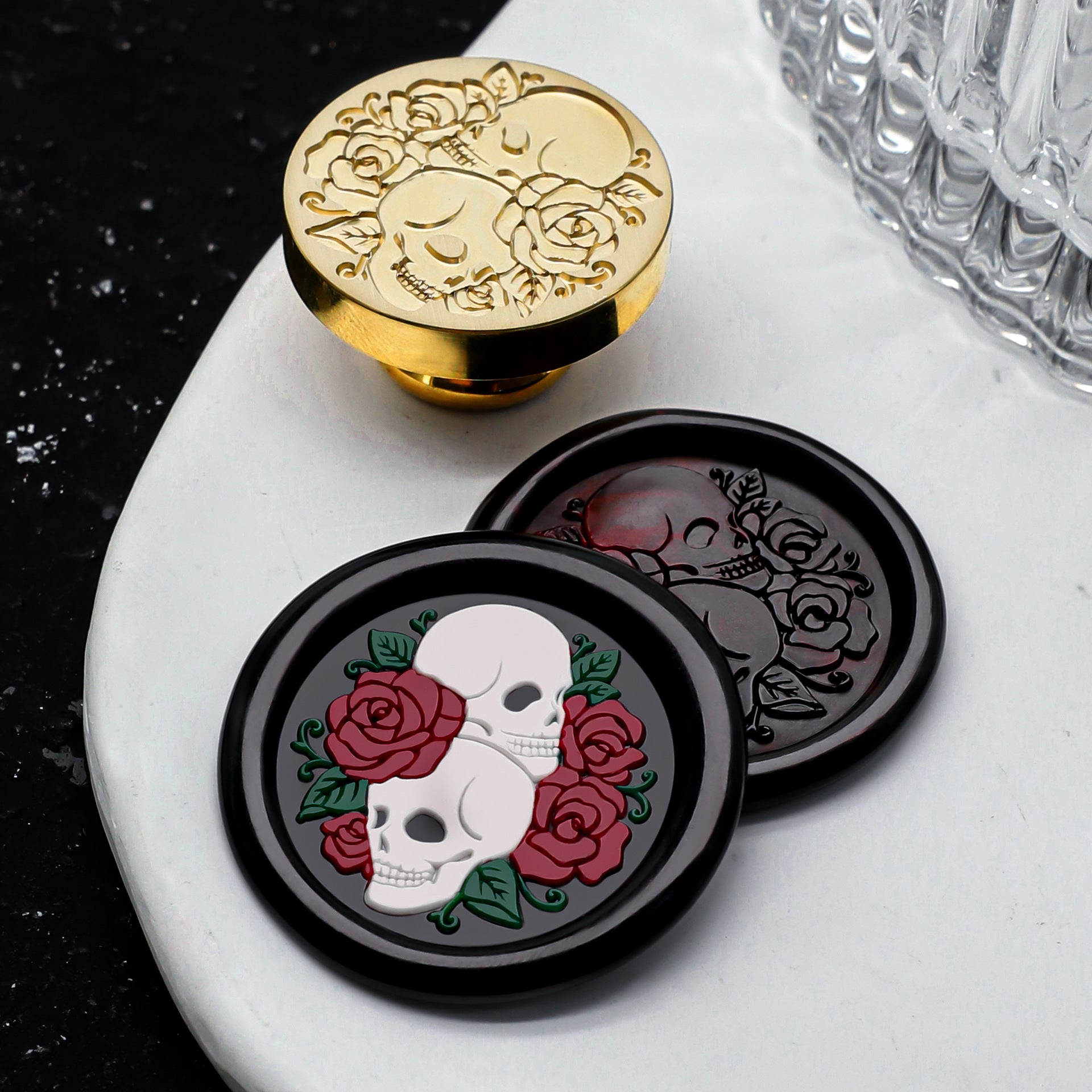 European Color Dark Series Fire Paint Wax Seal Collection - ViktaShop