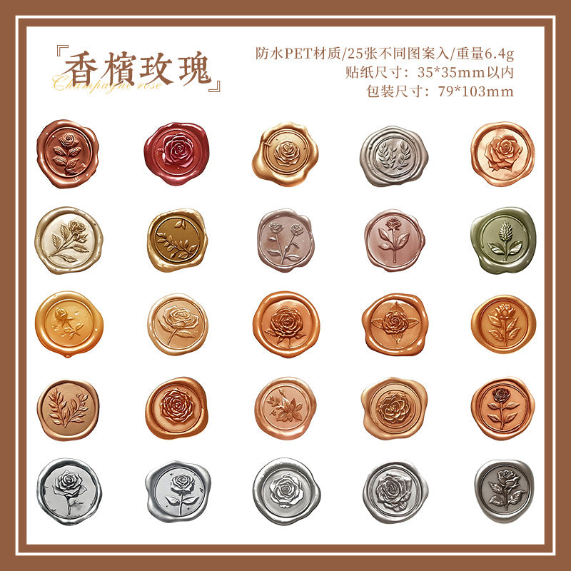 Time Fire Paint Series – PET Waterproof Stickers - ViktaShop