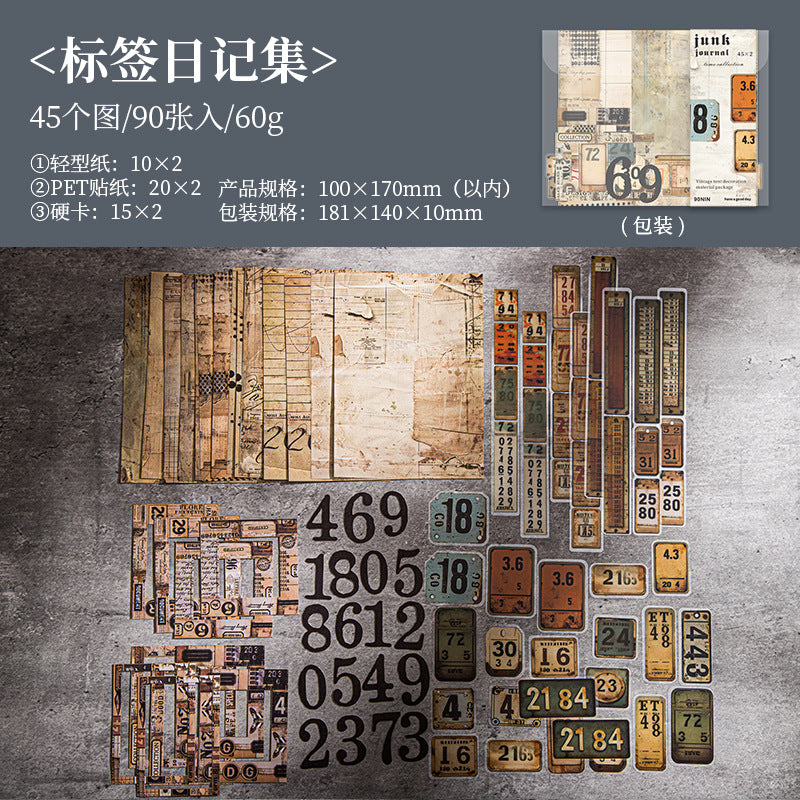 Photography and Movies Theme Retro Material Bag, 4 Options - ViktaShop