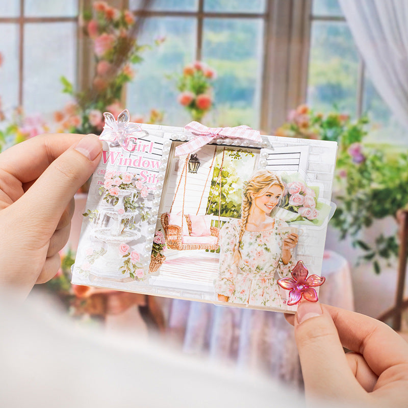 Light Retro PET Sticker Bag - 20 pcs - ViktaShop
