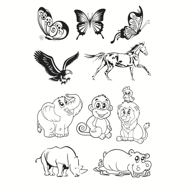 Transparent Silicone Creative Stamp – PVC DIY Seal for Journals & Crafts - ViktaShop