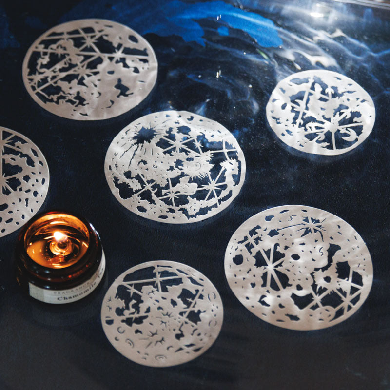 Moon Wizard Hollow Paper Pack – Moon Phase Series, 6 Options - ViktaShop