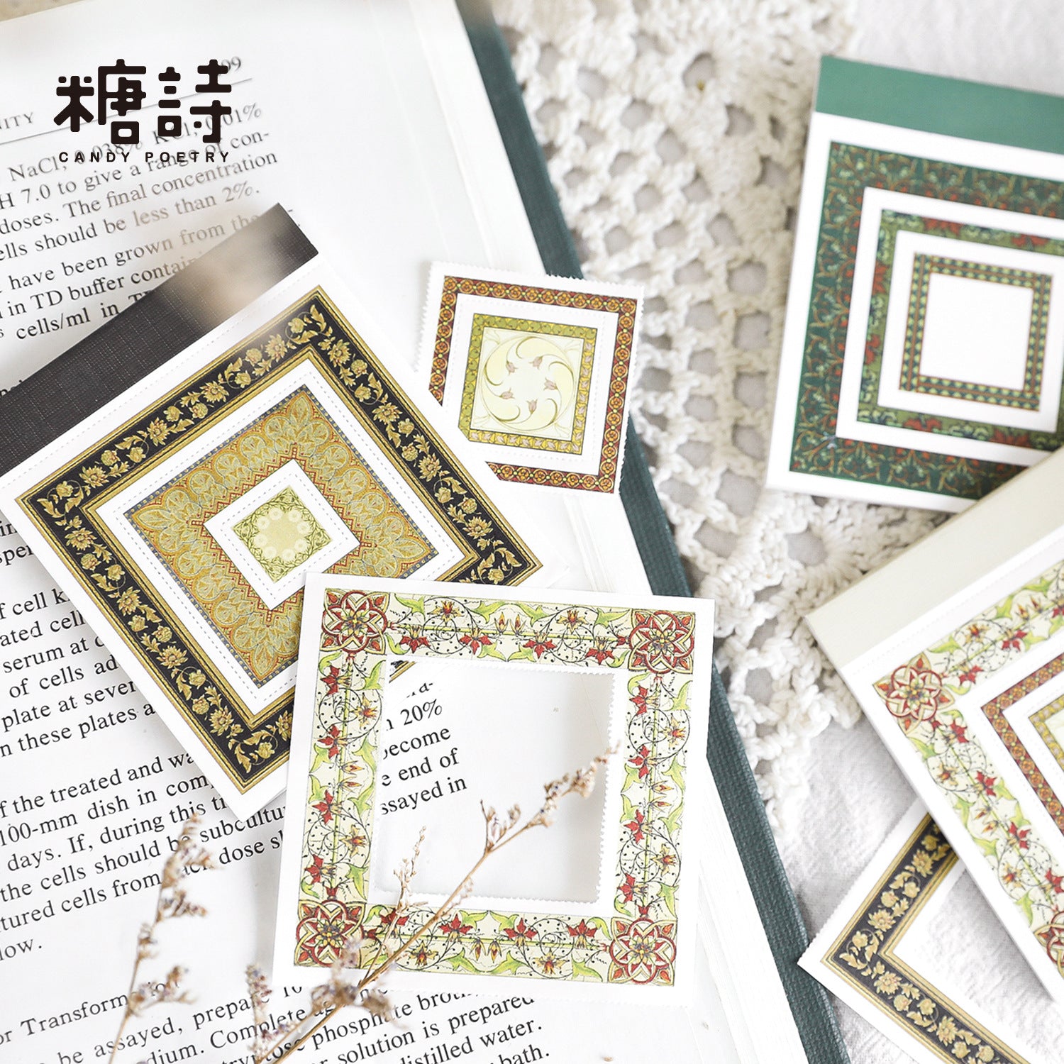 Hollow Notepad - Flower Story Series, 6 Options - ViktaShop