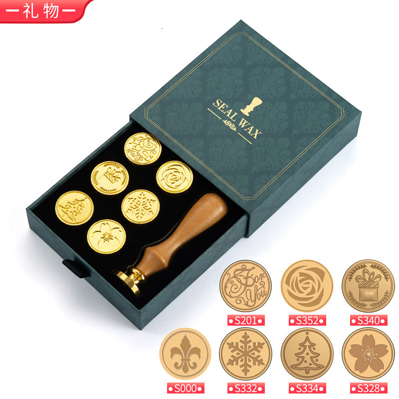 Firecracker Seal Set – Retro Style DIY Gift & Logo Stamp - ViktaShop