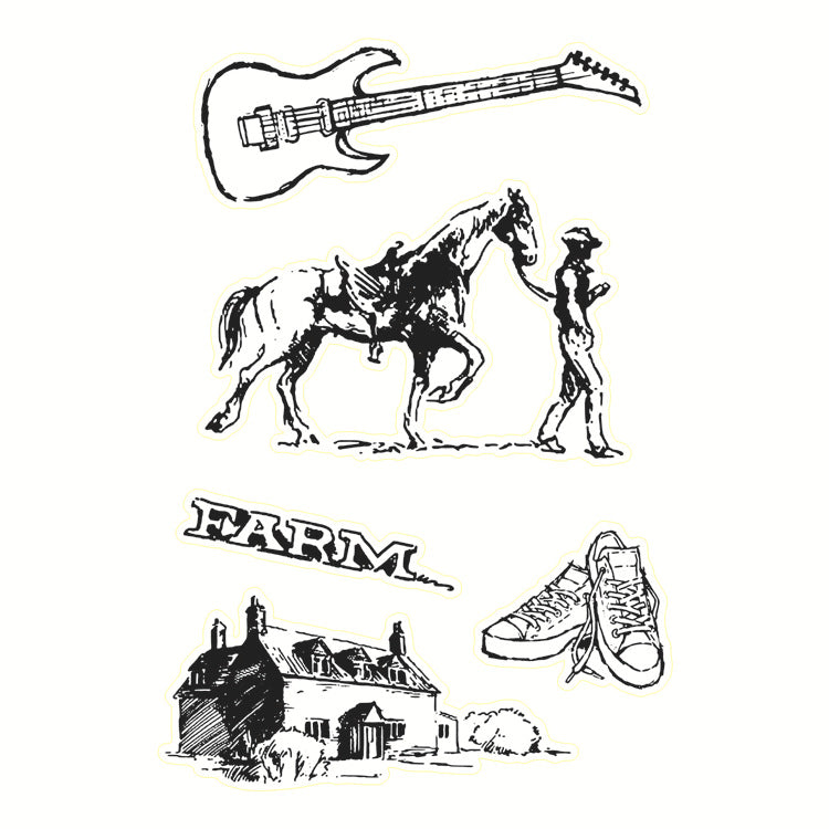 Transparent Silicone Creative Stamp – PVC DIY Seal for Journals & Crafts - ViktaShop