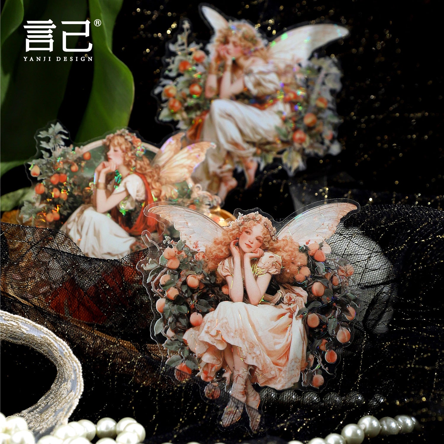 Elf Kingdom Series PET Stickers - 10 Pcs - ViktaShop