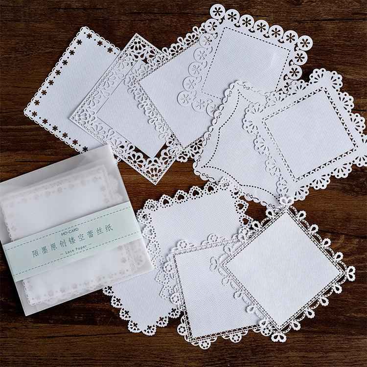 Alice Tea Party Stickers – Whimsical Scrapbooking & Journaling Decorations