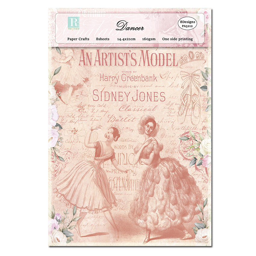 Pattern Paper – DIY Photo Album & Junk Journal Card Background - ViktaShop