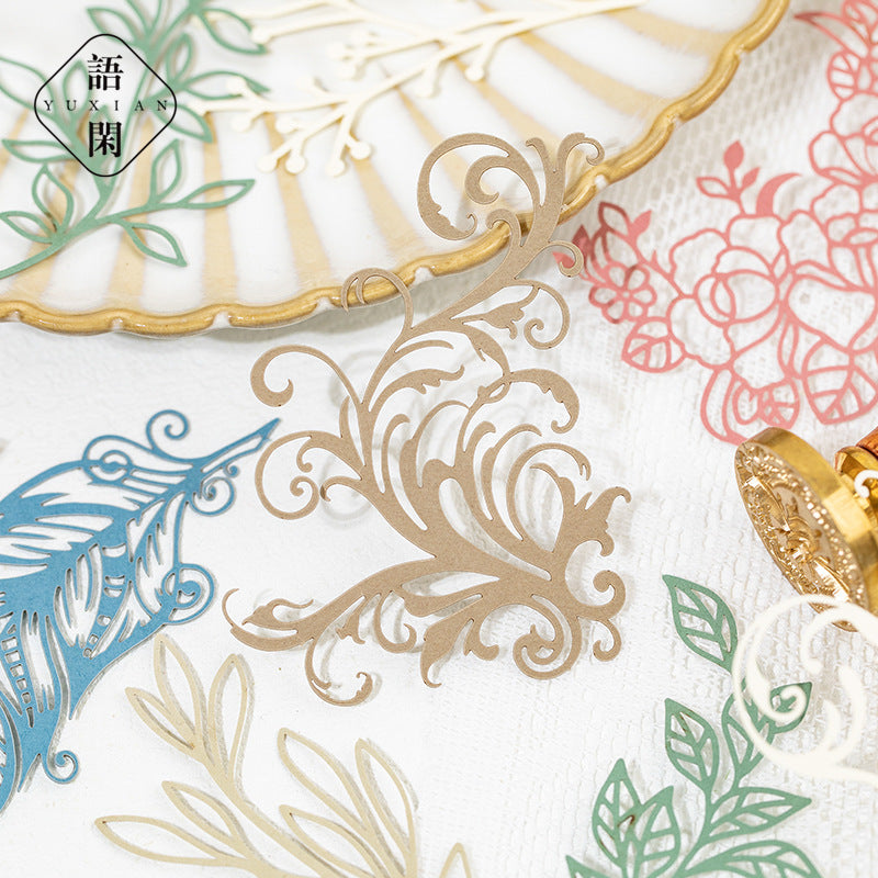 Light Retro Hollow Material Bag, Dream Prosperous Series, 4 Options - ViktaShop