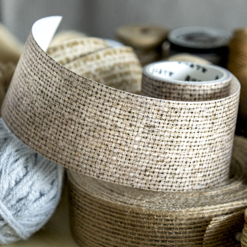 Cloth Pattern Tape – Seamless Cloth Pattern, Retro Decorative Tape, 3.5m - ViktaShop