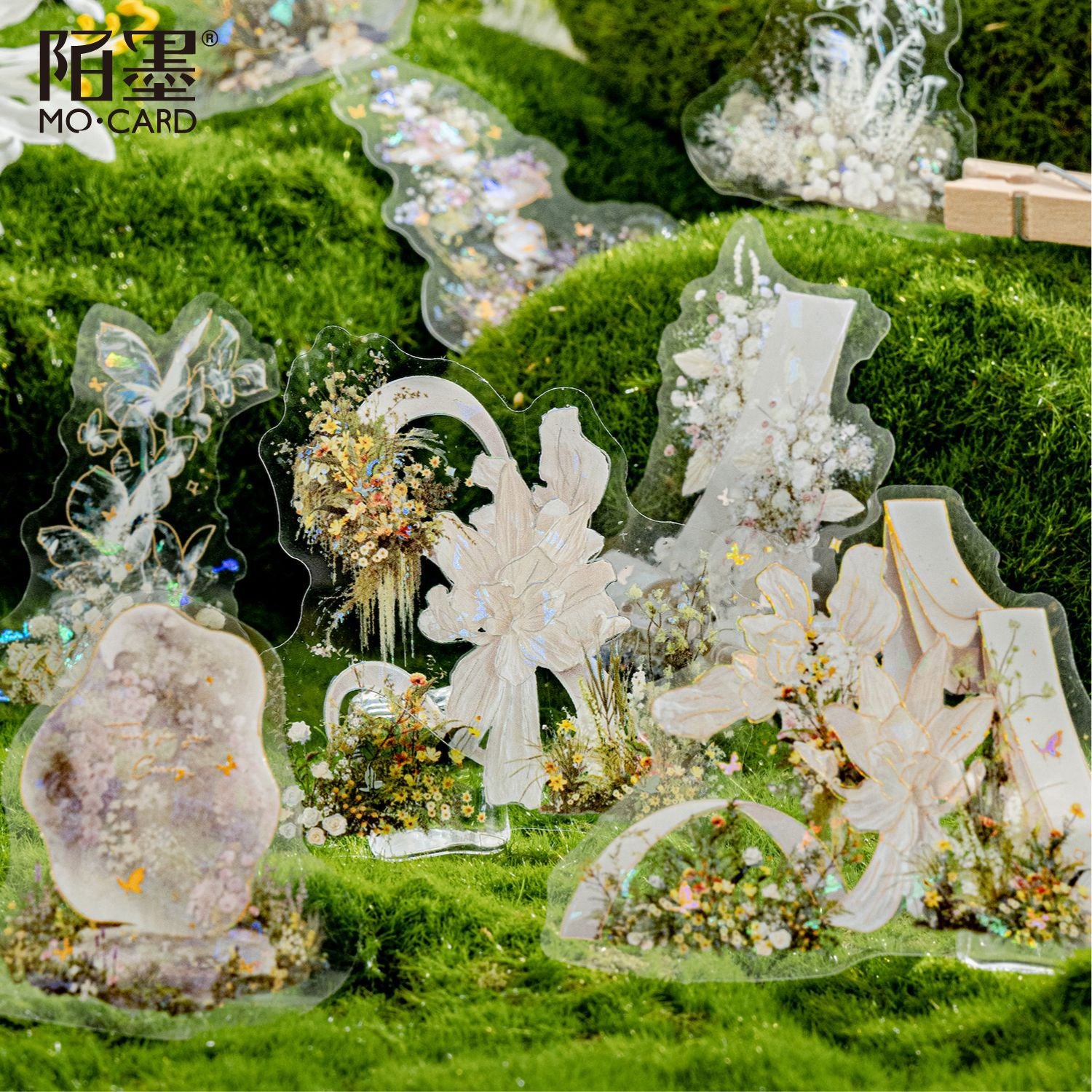 Ice Crystal PET Sticker Bag Unbounded Fairyland Series - ViktaShop