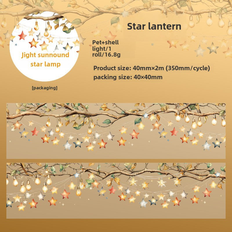 PET Tape – Lights Surrounding Series, 2m - ViktaShop