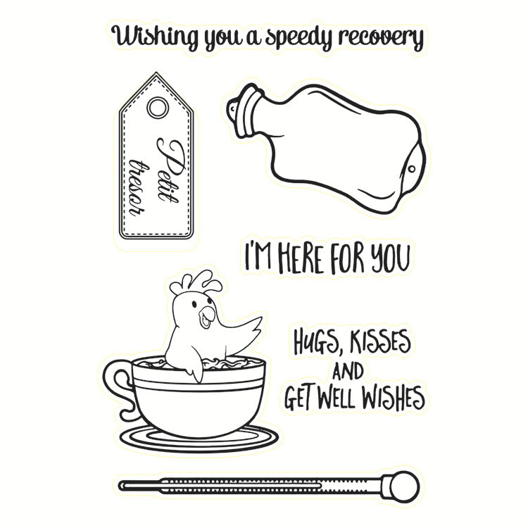 Transparent Silicone Creative Stamp – PVC DIY Seal for Journals & Crafts - ViktaShop