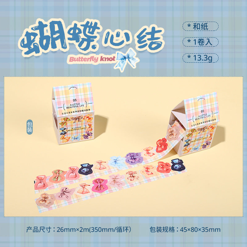 Die-cut Tape - Life Little Beauty Series, Coffee Time - 2m - ViktaShop