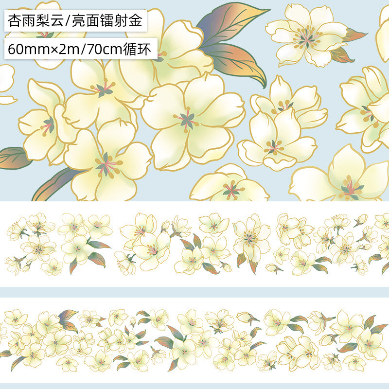 Flower Decoration – Creative Handmade Rose PET Tape - 2m - ViktaShop