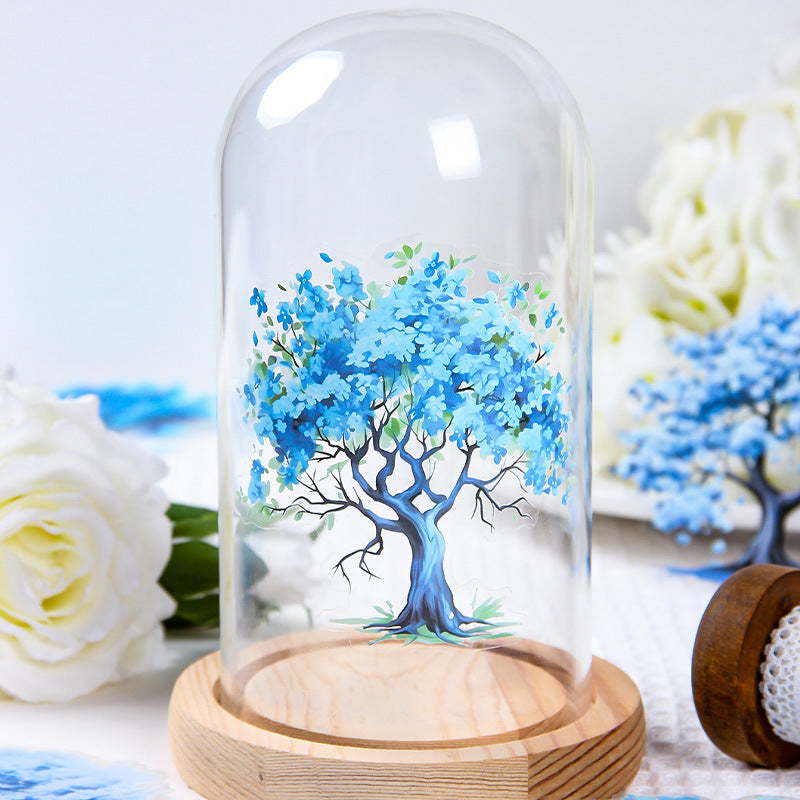 Waterproof PET Stickers – Natural Tree Scenery - ViktaShop