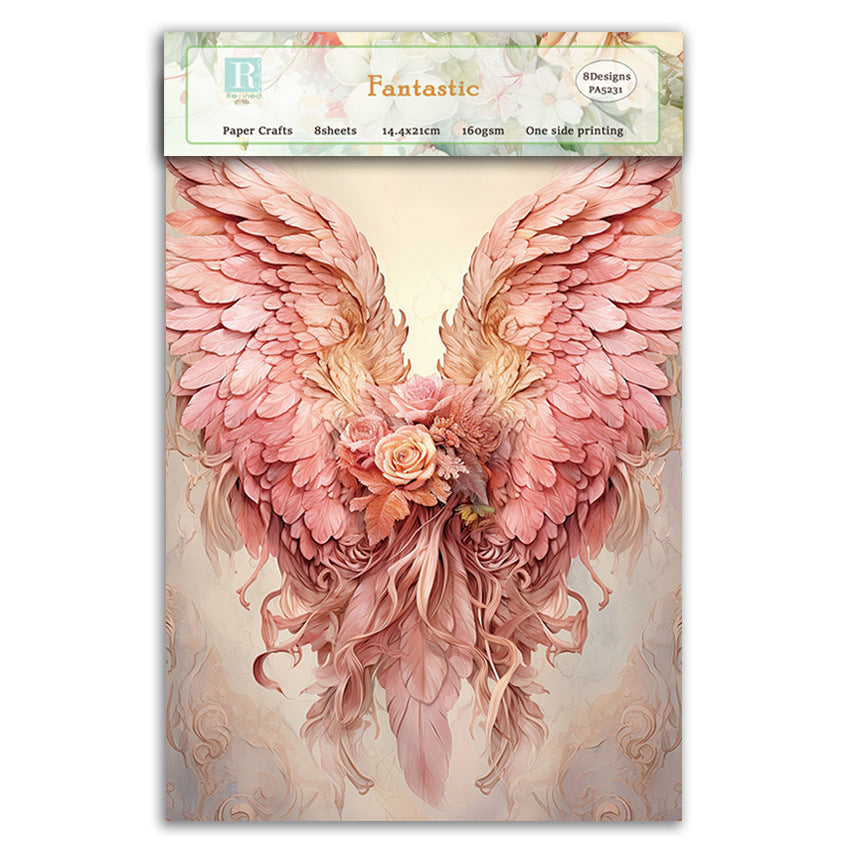 Pattern Paper – DIY Photo Album & Junk Journal Card Background - ViktaShop