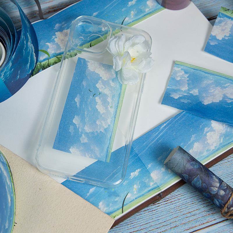 Cloud Peeping Tape - Phantom of the Opera, Sky Theme, 2m - ViktaShop