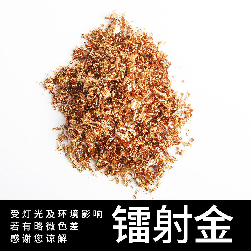 Broken Gold & Silver Foil – DIY Scrapbooking Copper Foil Decoration - ViktaShop