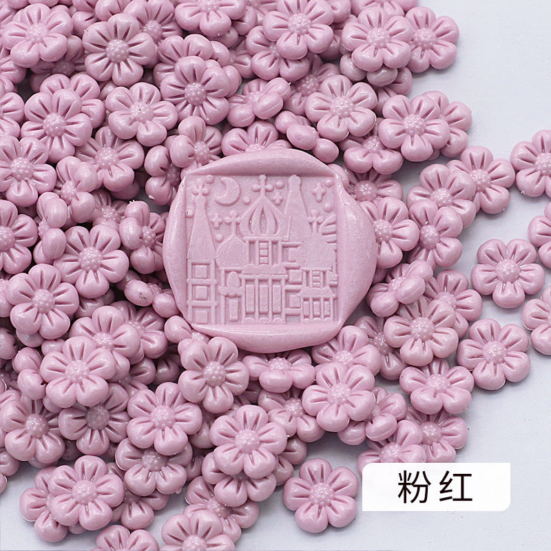 Flower-Shaped Fire Paint Wax Grain Seal - ViktaShop