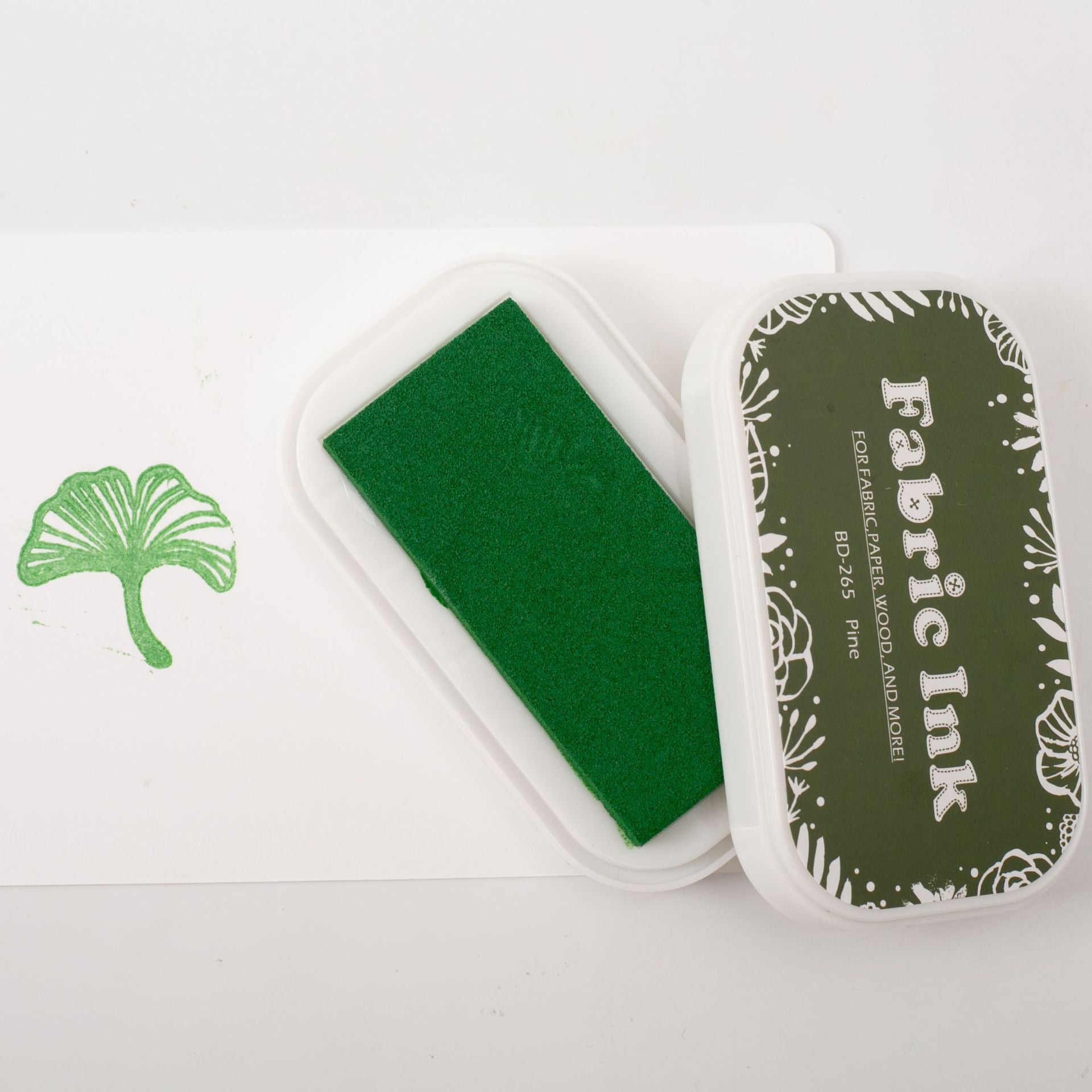 Retro BD Cloth Ink Pad Box, Multi-Use Sponge Printing Table - ViktaShop