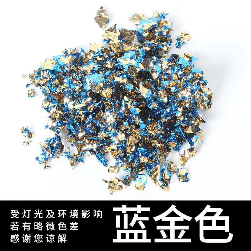 Broken Gold & Silver Foil – DIY Scrapbooking Copper Foil Decoration - ViktaShop