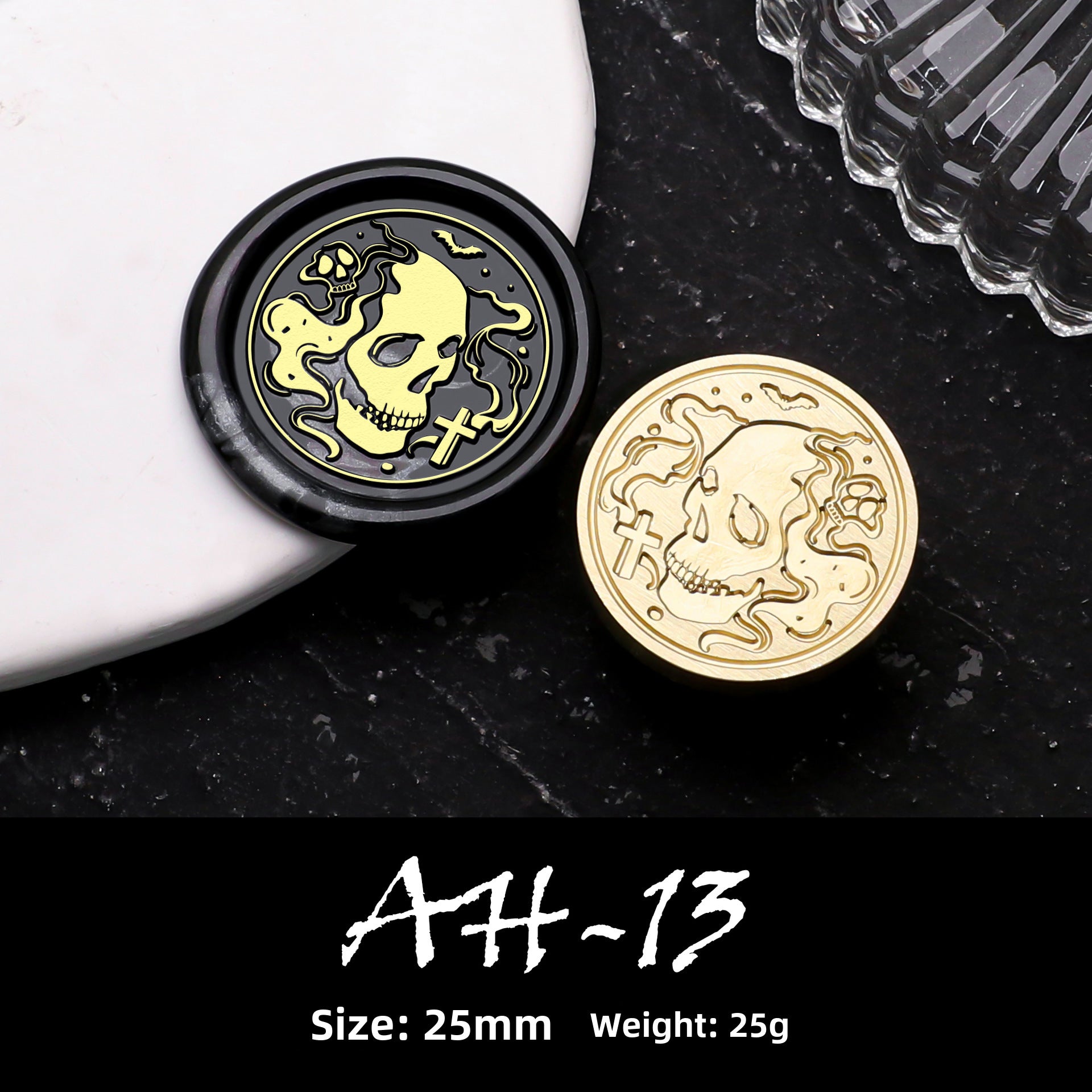 European Color Dark Series Fire Paint Wax Seal Collection - ViktaShop