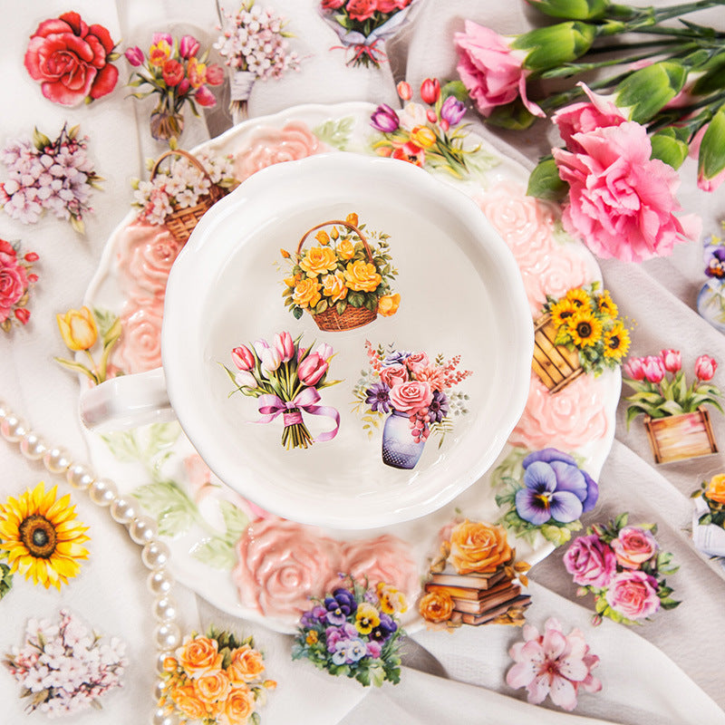 PET Sticker Package – Garden Tour Series, 6 Options - ViktaShop