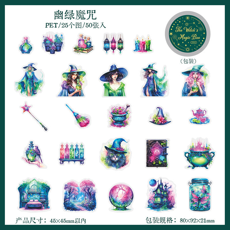 Magic Box Series Sticker Box – 50 pcs - ViktaShop