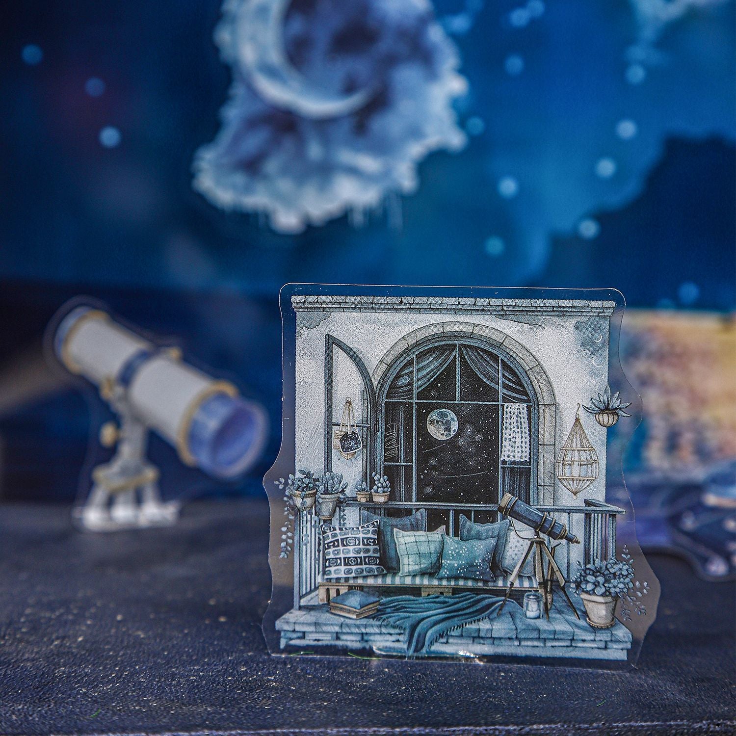 Holiday Travel PET Stickers, 6 Options - ViktaShop