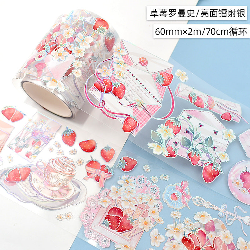 Flower Decoration – Creative Handmade Rose PET Tape - 2m - ViktaShop