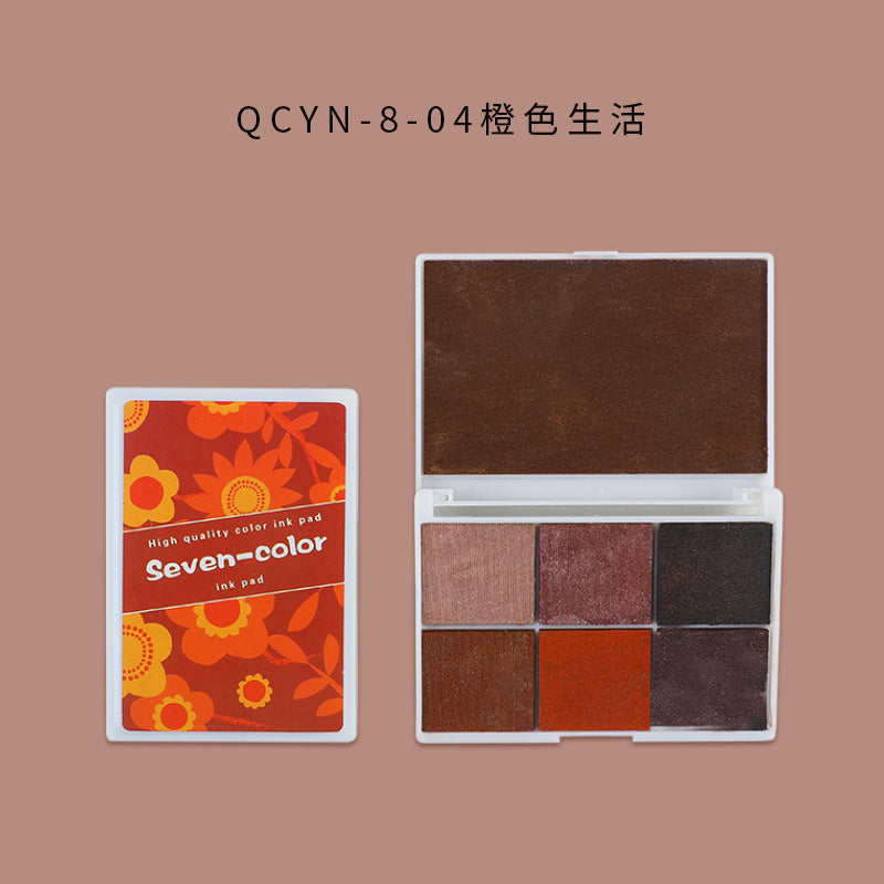 Boxed Water-Based Inkpad Set - Colorful for Kids’ Crafts - ViktaShop