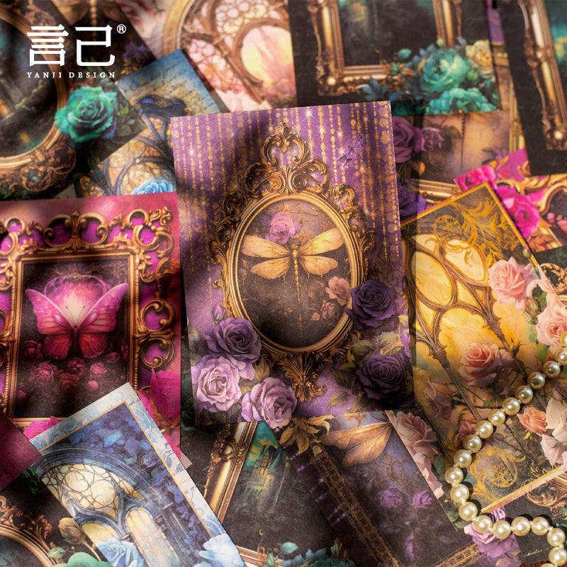 Retro Material Paper – Baroque Dream Series, 6 Options - ViktaShop