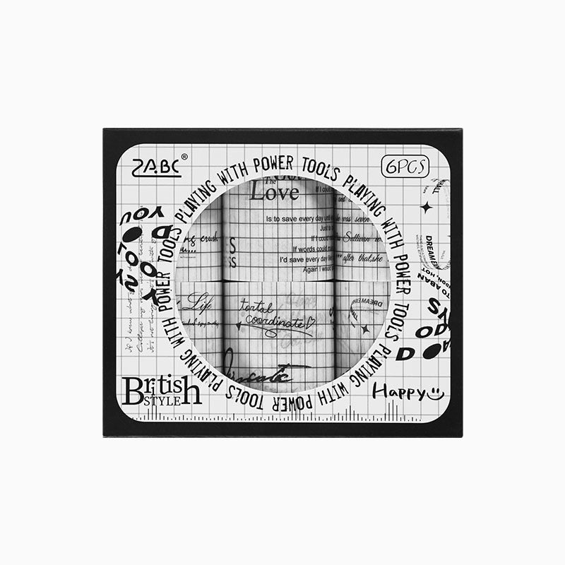 English Lattice Paper Tape - DIY Hand Account Landscape Retro, 3m - ViktaShop