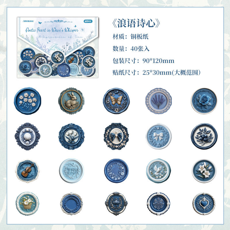 Sticker Pack – Years Mark Series, 3D Fireproof Paint Labels, 4 Options - ViktaShop