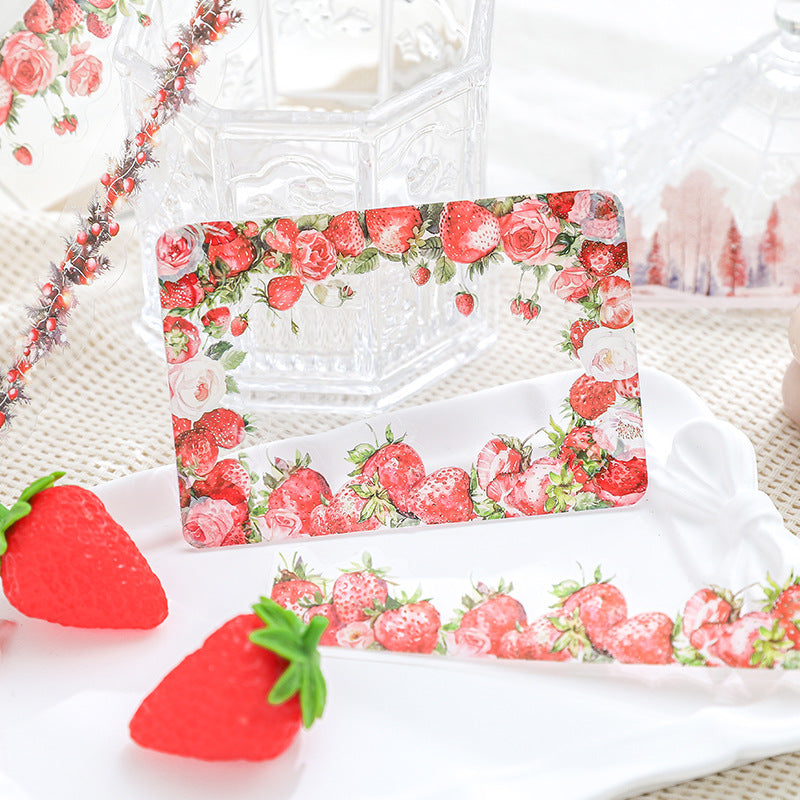 Paper Trace Forest Flower PET Stickers – Retro Lace Series, 6 Options - ViktaShop